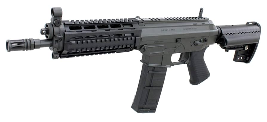 Amazon | CYMA SIG 556 SWAT SBR フルメタル電動ガン(BK
